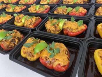 Mexican Turkey Stuffed Peppers