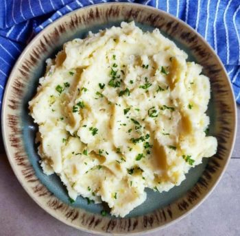 side of mashed potatoes